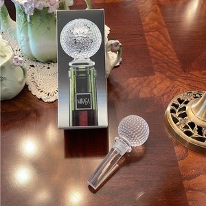 Mikasa Crystal Wine/Bottle Stopper